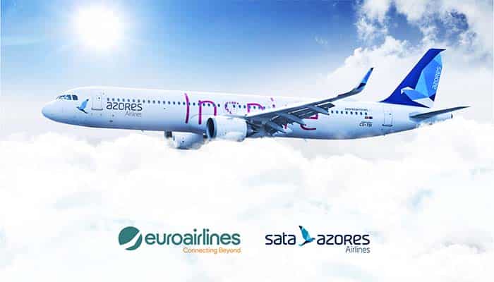 Euroairlines signe un accord d’interligne avec Azores Airlines