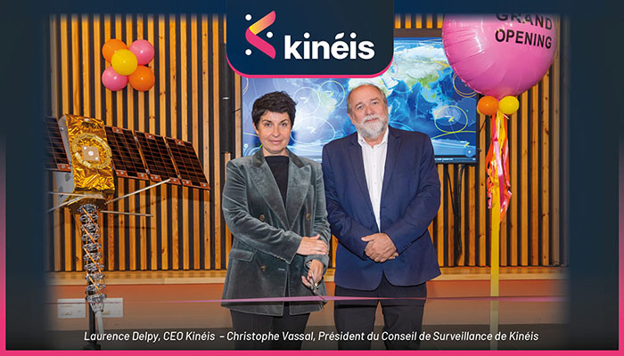 Kinéis ouvre ses services