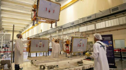 La constellation de satellites optiques