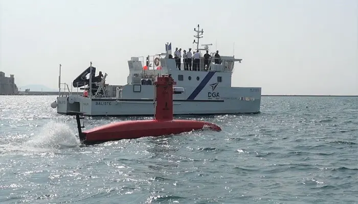 Essai et d'expérimentation de drones navals