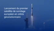 Lancement du premier satellite
