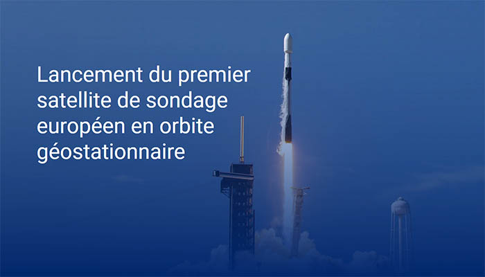 Lancement du premier satellite