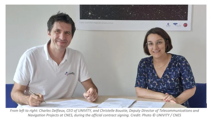 CNES UNIVITY signent contrat millions d’euros